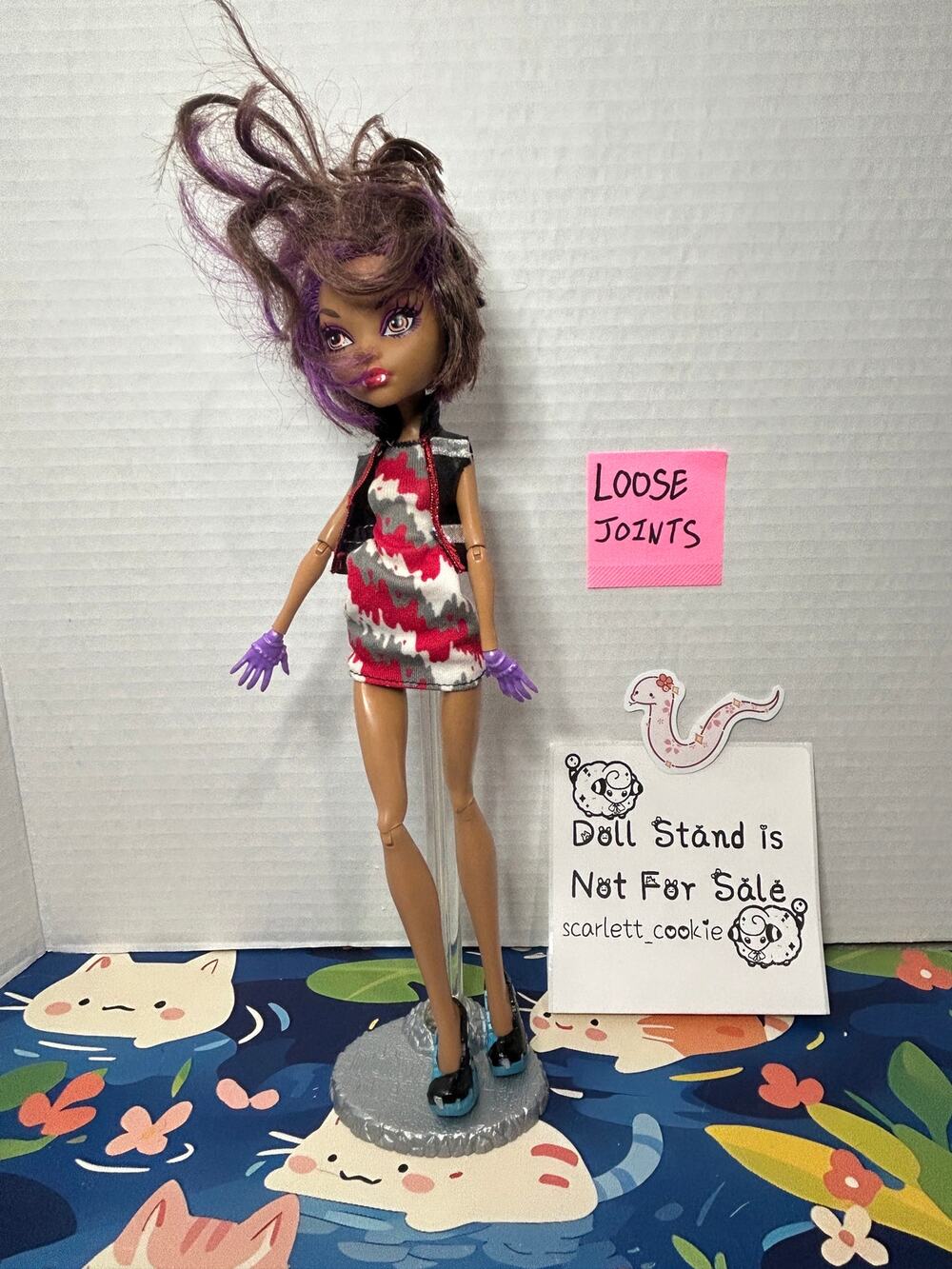 Monster High Doll Clawdeen Wolf Sweet 1600 [Ghoulia Yelps Scooter Dress] #12